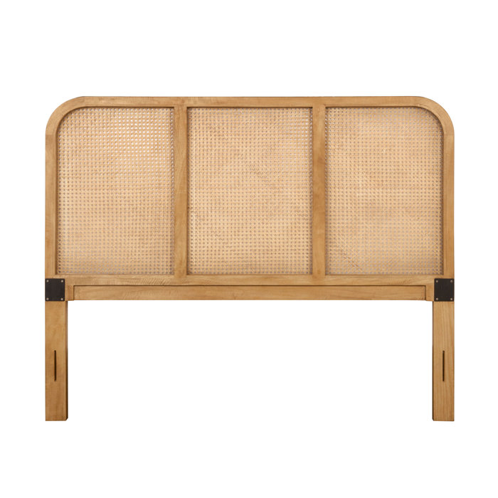 Birch Lane™ Boone Solid Wood and Cane Headboard & Reviews Wayfair